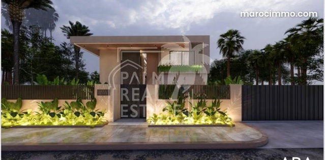 Villa contemporaine en construction – Amelkis 2, Marrakech — 2