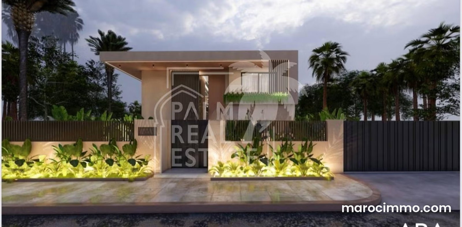 Villa 1000 m² avec piscine et ascenseur à Amelkis, Marrakech — Marrakech