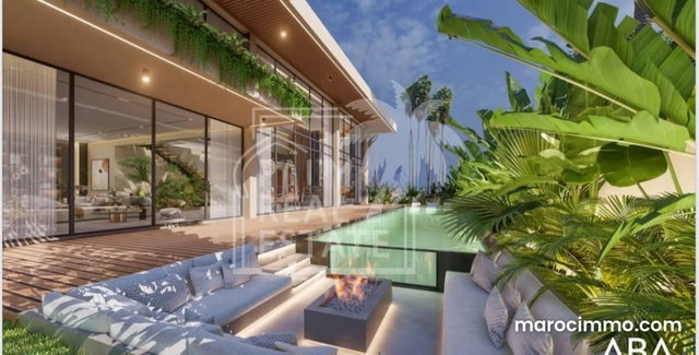 Villa contemporaine en construction – Amelkis 2, Marrakech — 3