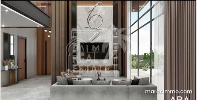 Villa contemporaine en construction – Amelkis 2, Marrakech — 4