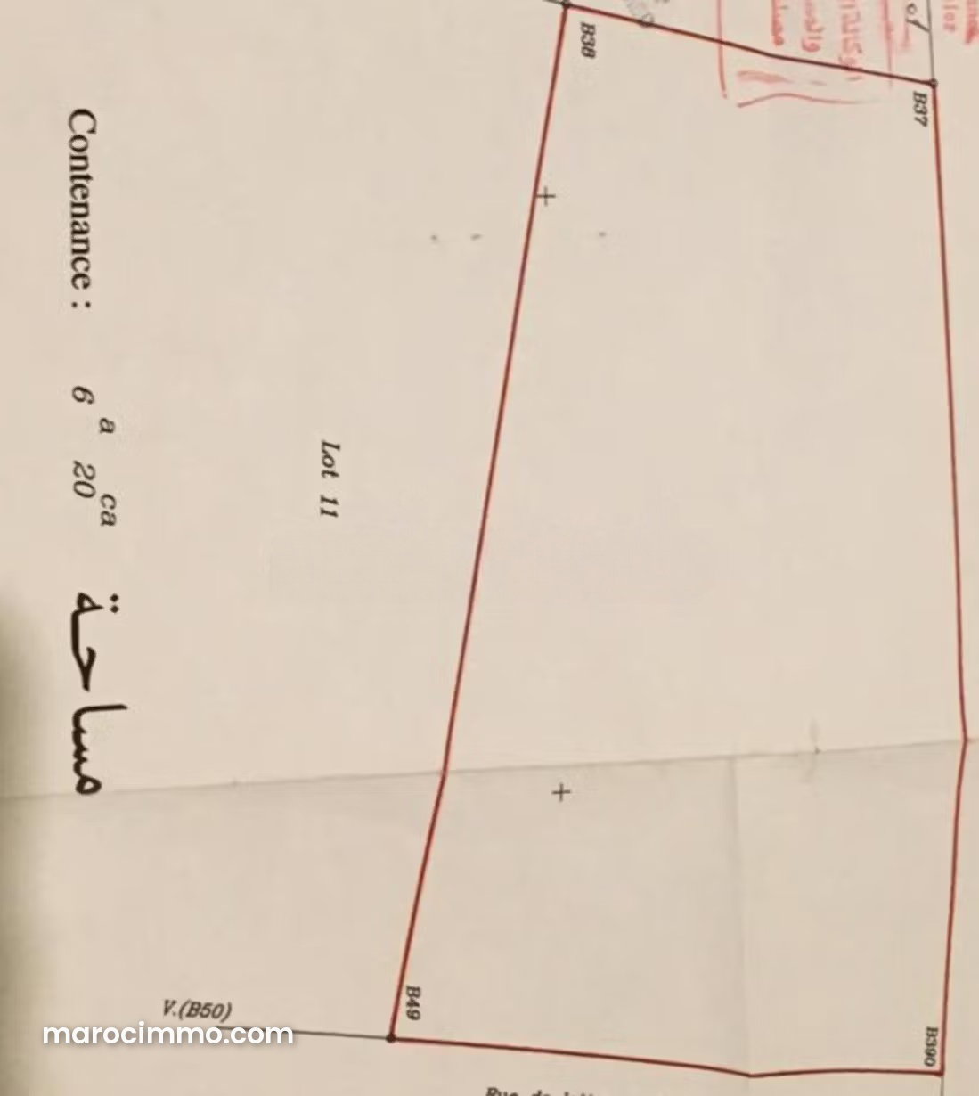 620 m² Plot in Hay Targa, Marrakech, Quiet Villa Area — Marrakesh