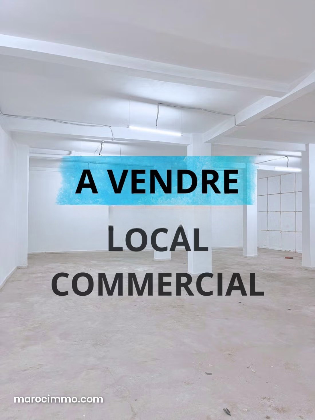 Local commercial 320 m² à Beauséjour Casablanca — Casablanca