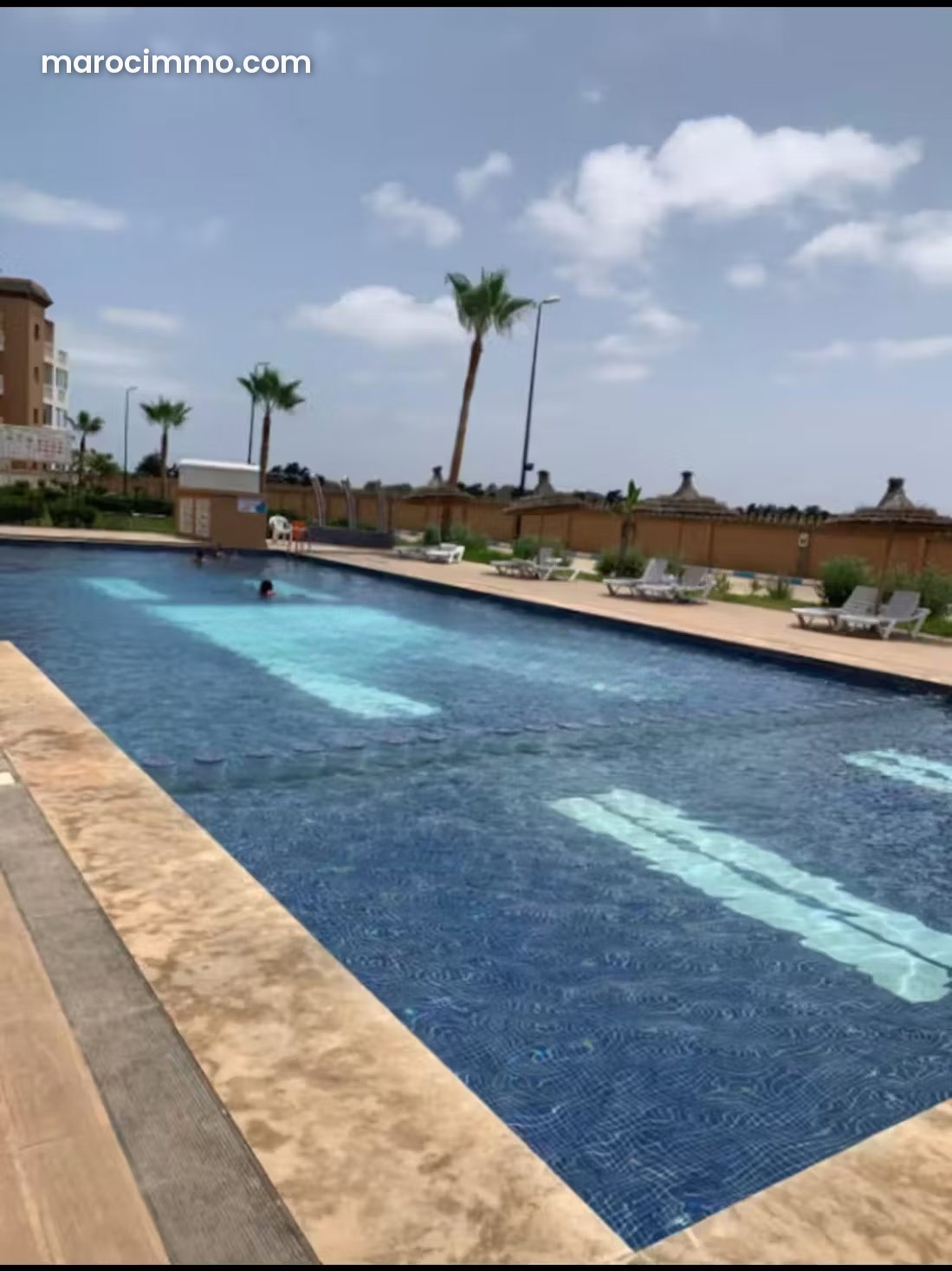 Furnished Apartment with Terrace for Rent in El Mansouria — El Mansouria