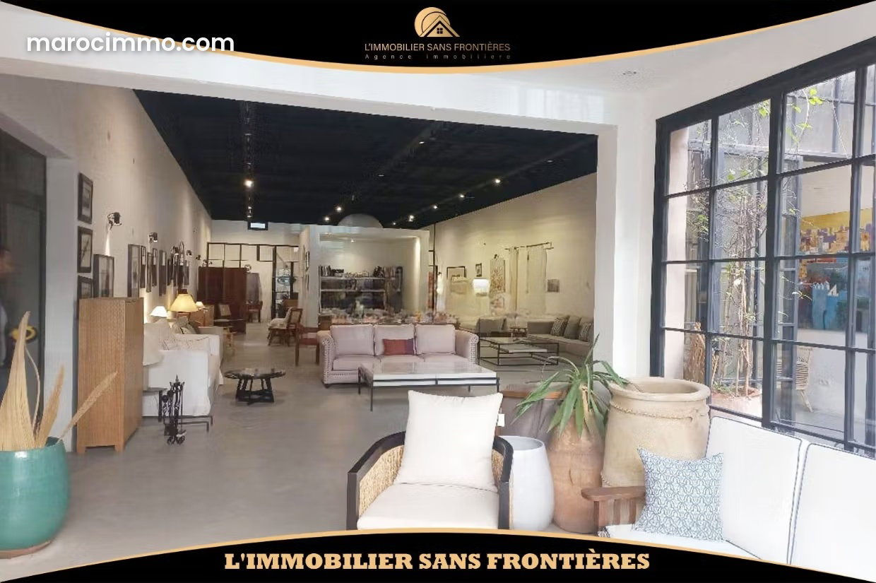 Local commercial 1800 m² à vendre, Route de Safi, Marrakech — Marrakech