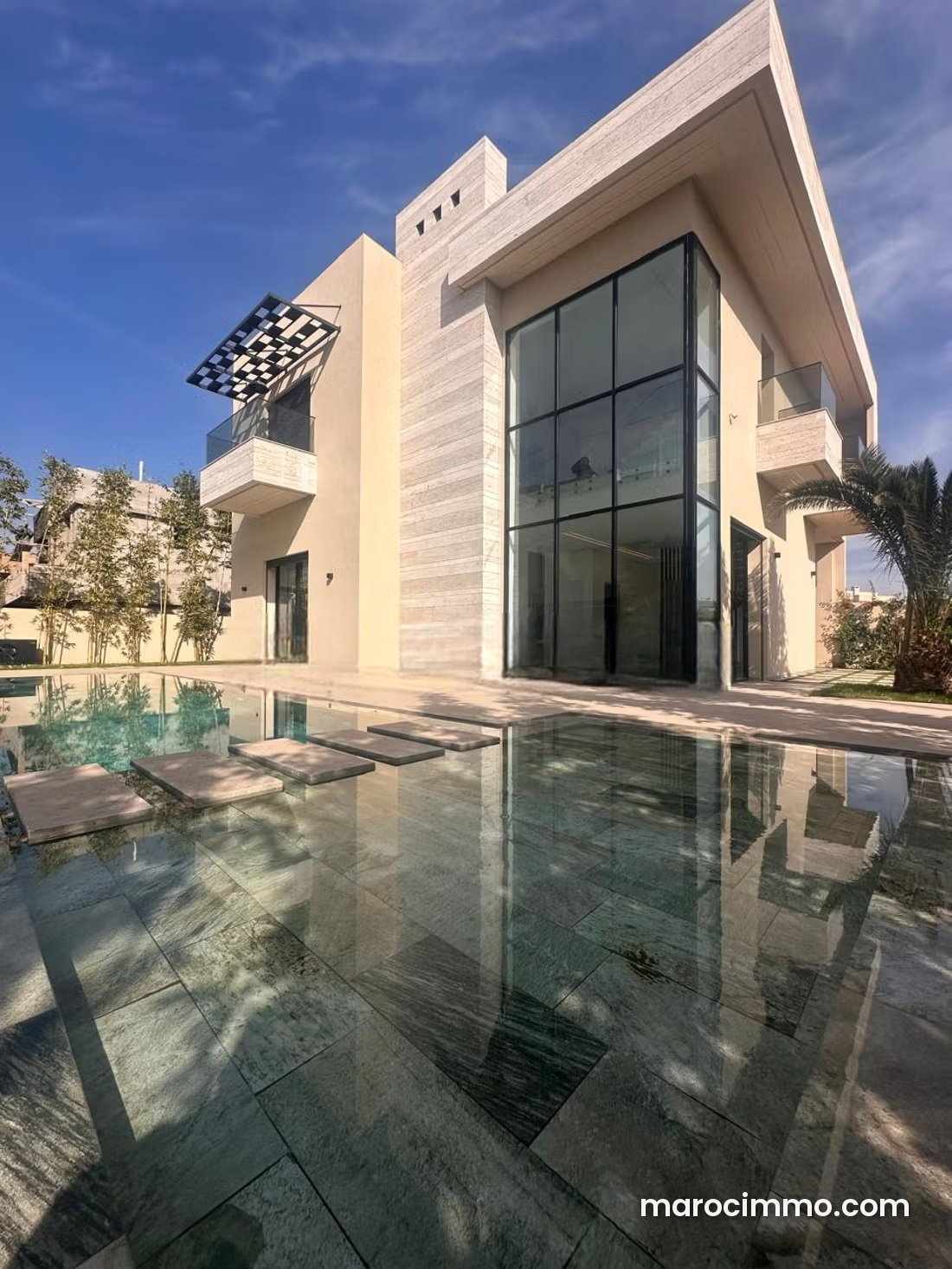 Villa 6 chambres avec piscine chauffée, Route de Tahanaoute — Marrakech
