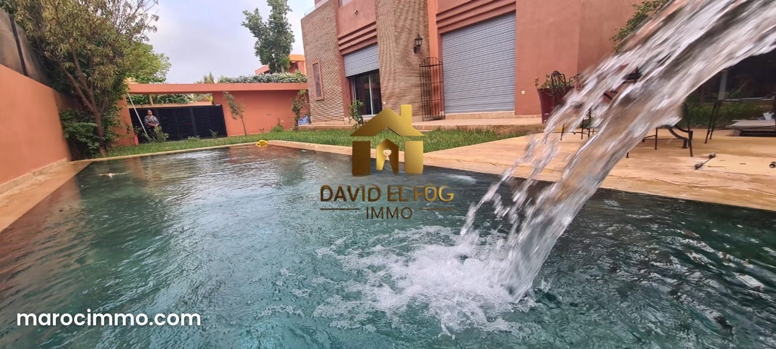 Appartement 500 m², 4 chambres, piscine, Route d'Ourika, Marrakech — Marrakech