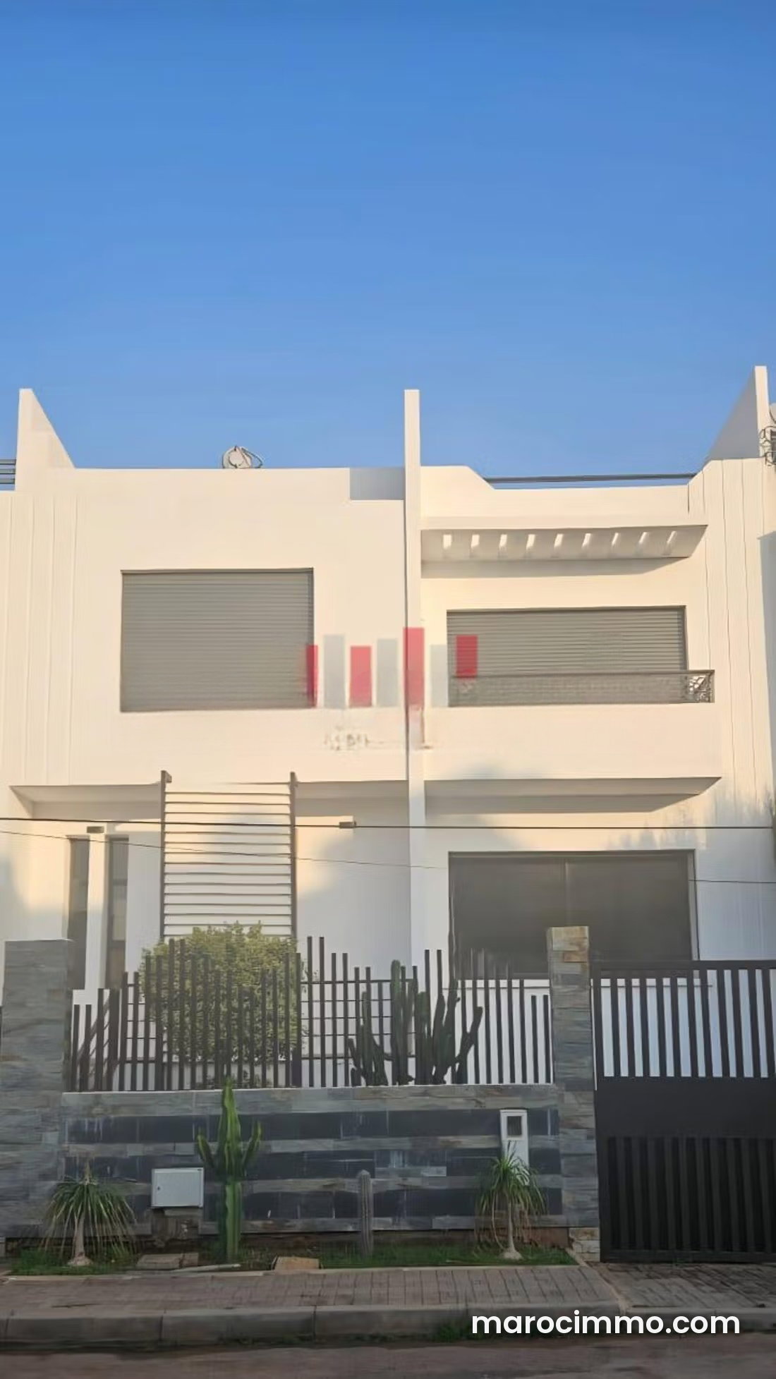 Newly Built 400 m² Villa with 6 Bedrooms in Sidi Maarouf, Casablanca — Casablanca