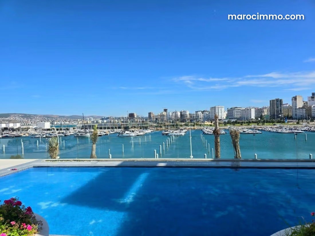 Luxueux Studio F2 meublé à Marina Tanger