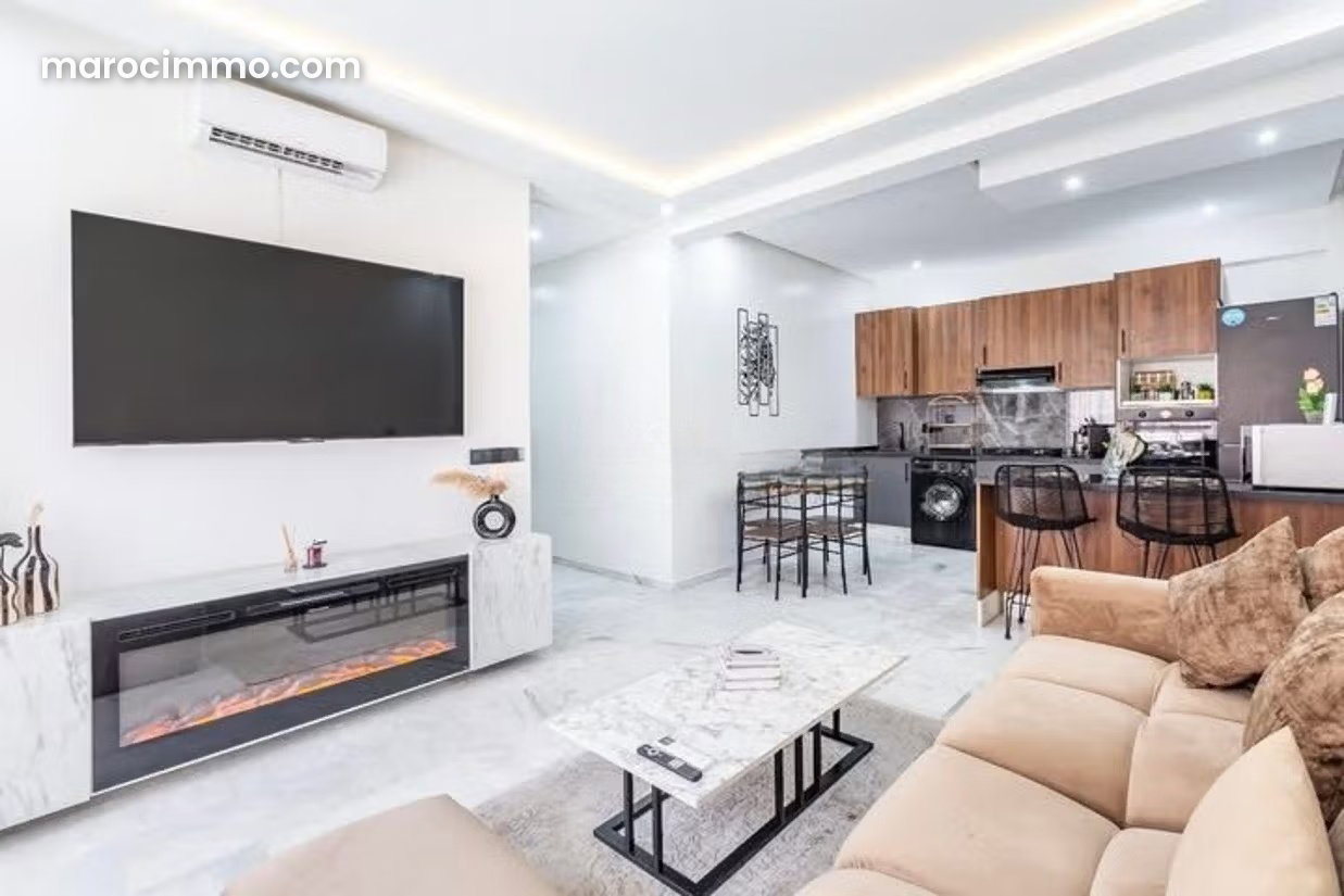 Furnished 65 m² apartment for rent, Gueliz, Marrakech — Marrakesh