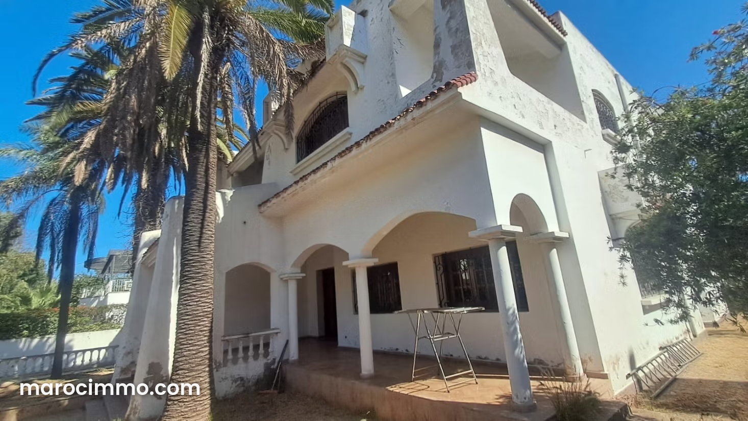 Villa 1120 m² sur terrain Polo, Casablanca : fort potentiel — Casablanca