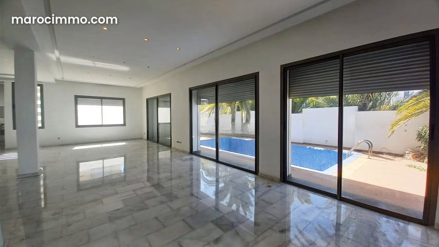 400 m² Villa with Pool and Garden for Rent in Oasis, Casablanca — Casablanca