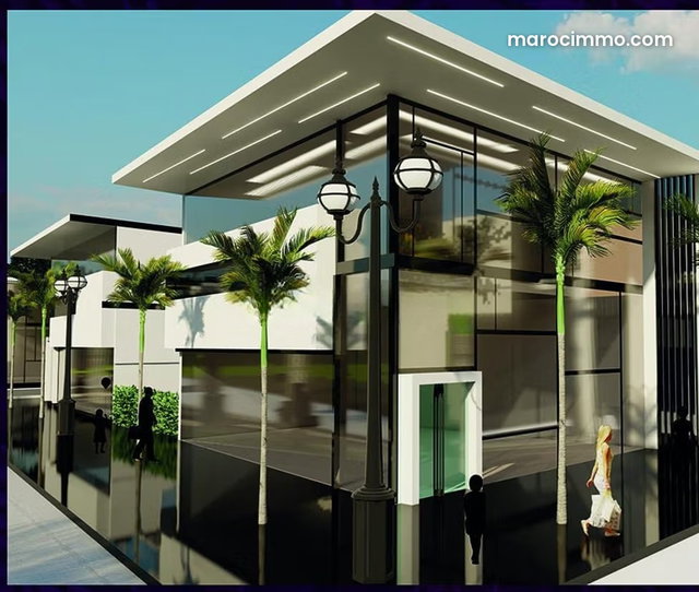 Land for Sale in Dar Bouazza for Villa. Surface 420 m² — 4