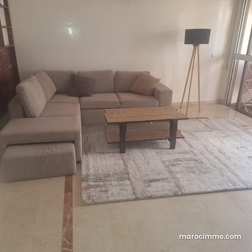 Appartement meublé 120 m² avec terrasse à Maârif Extension Casablanca — Casablanca