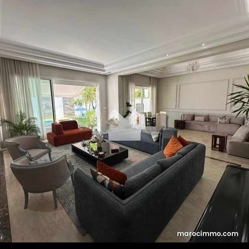 Villa 505 m² avec jardin, Aïn Diab, Casablanca — Casablanca
