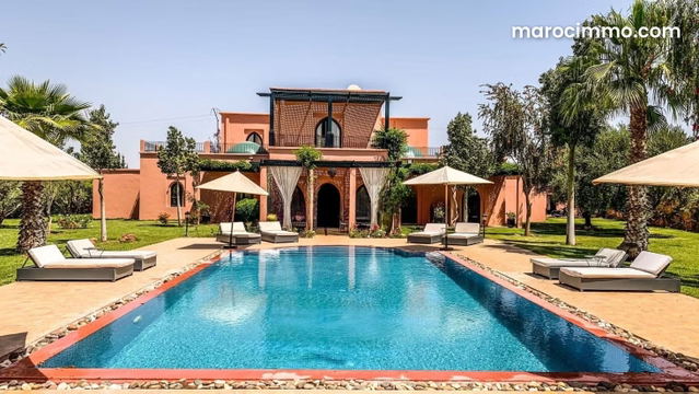 Luxury Villa for Sale – 12 km from Marrakech on the Fès Road — Marrakesh