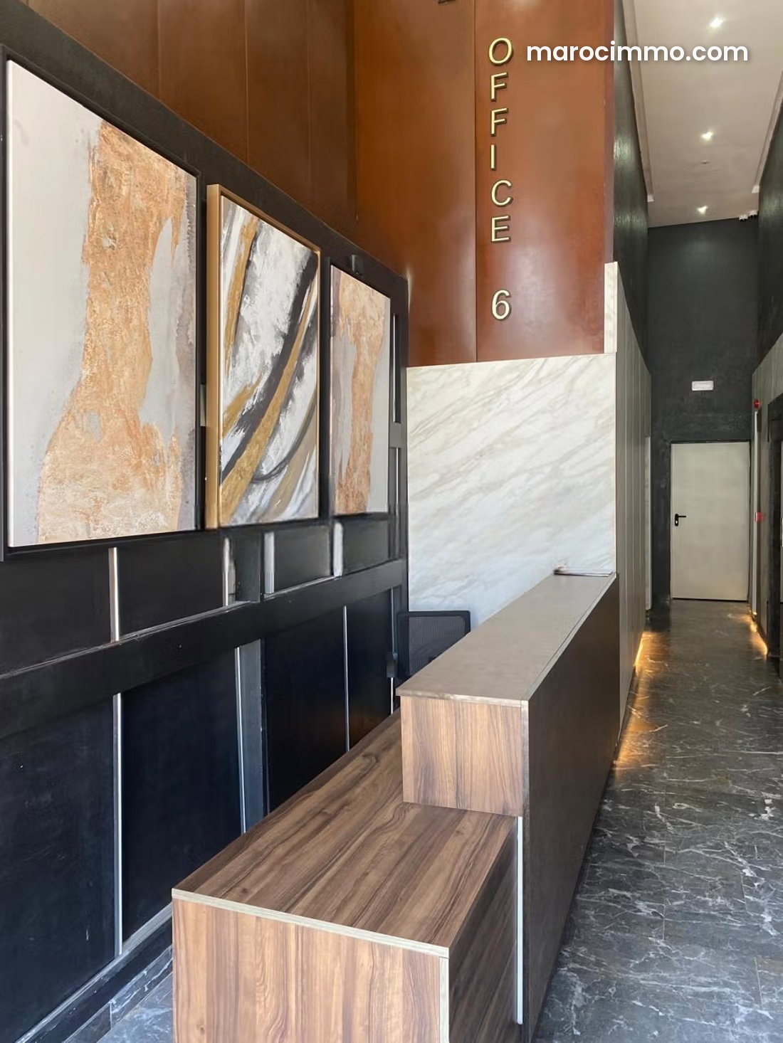 Bureau 84 m² avec parking titré, Oulfa, Casablanca — Casablanca