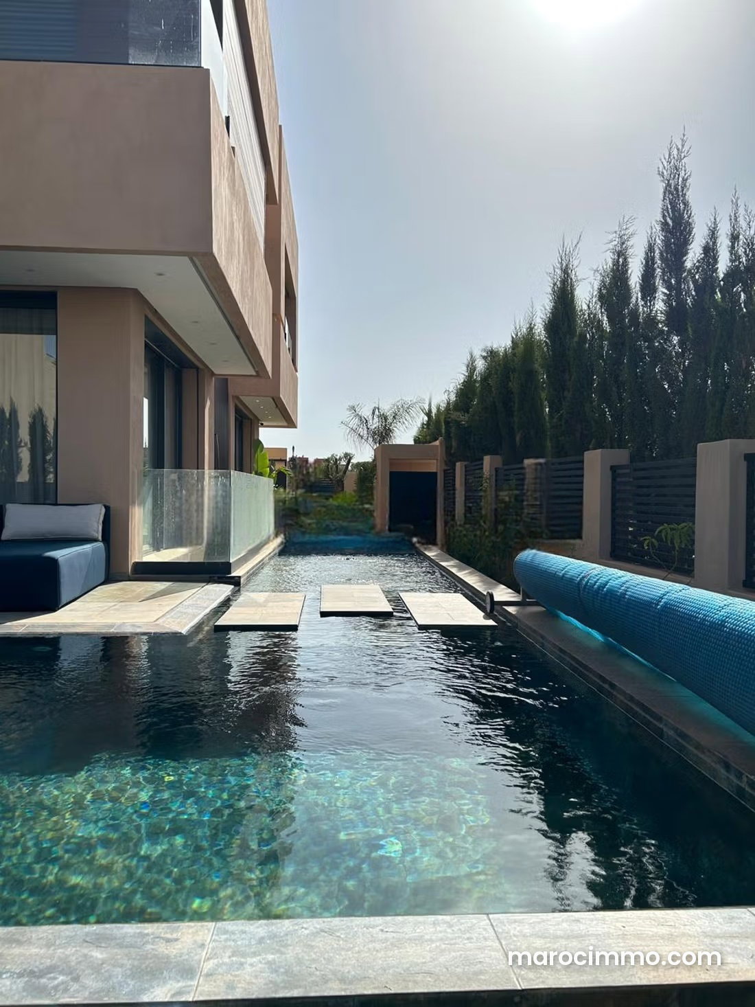 500 sqm Villa with Pool and Garden, Massira 3, Marrakech — Marrakesh