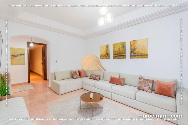 Furnished Apartment for Rent in Agdal, Marrakech - Shared Pool — 3