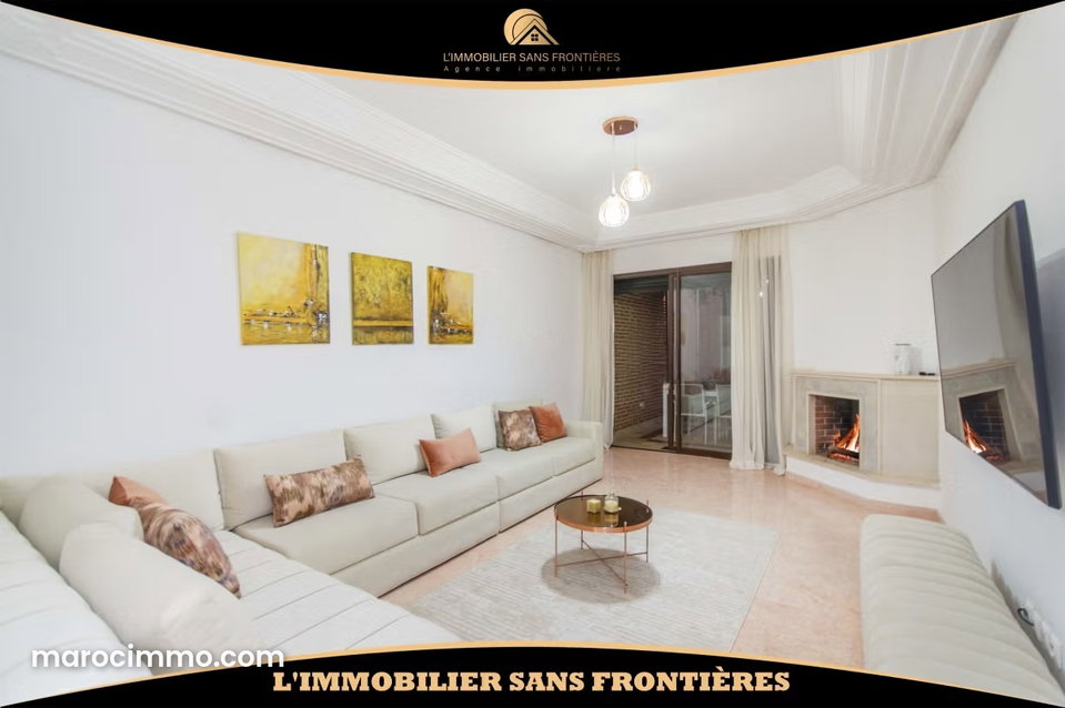 Furnished Apartment for Rent in Agdal, Marrakech - Shared Pool
