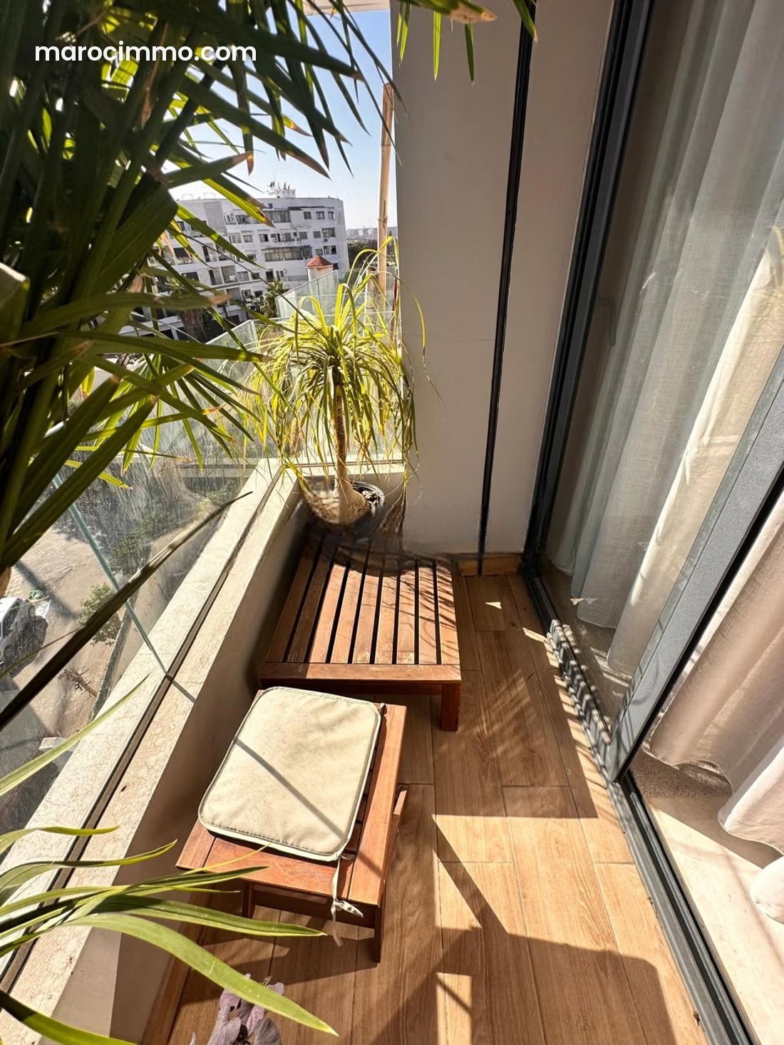 Furnished apartment with terrace, Ferme Bretone, Casablanca — Casablanca