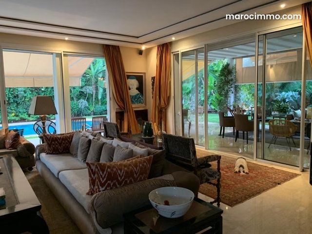 Maison de luxe à vendre à El Manar Anfa. Superficie 1100 m² — 5