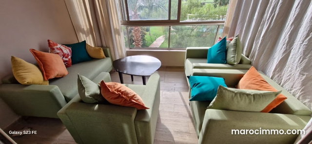 Bel appartement en location à Agdal. 3 pièces confortables. Meublé — 2