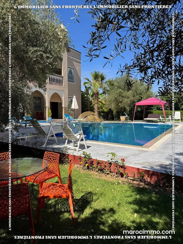 Villa meublée à louer à Chwiter, 520 m², Marrakech — 3