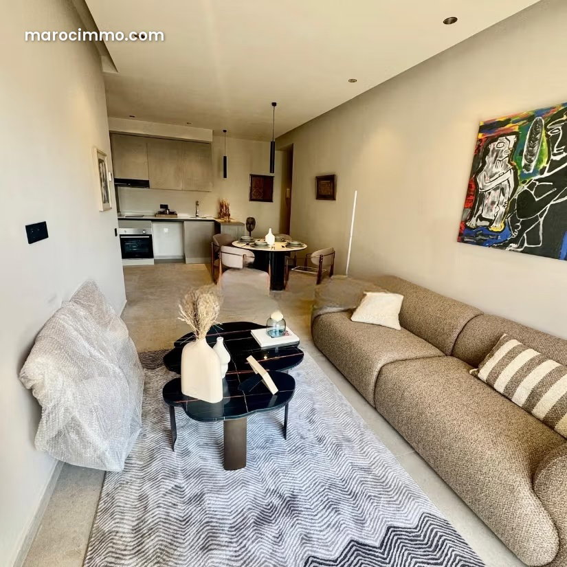 70 m² Apartment with Terrace in Maârif Extension, Casablanca — Casablanca