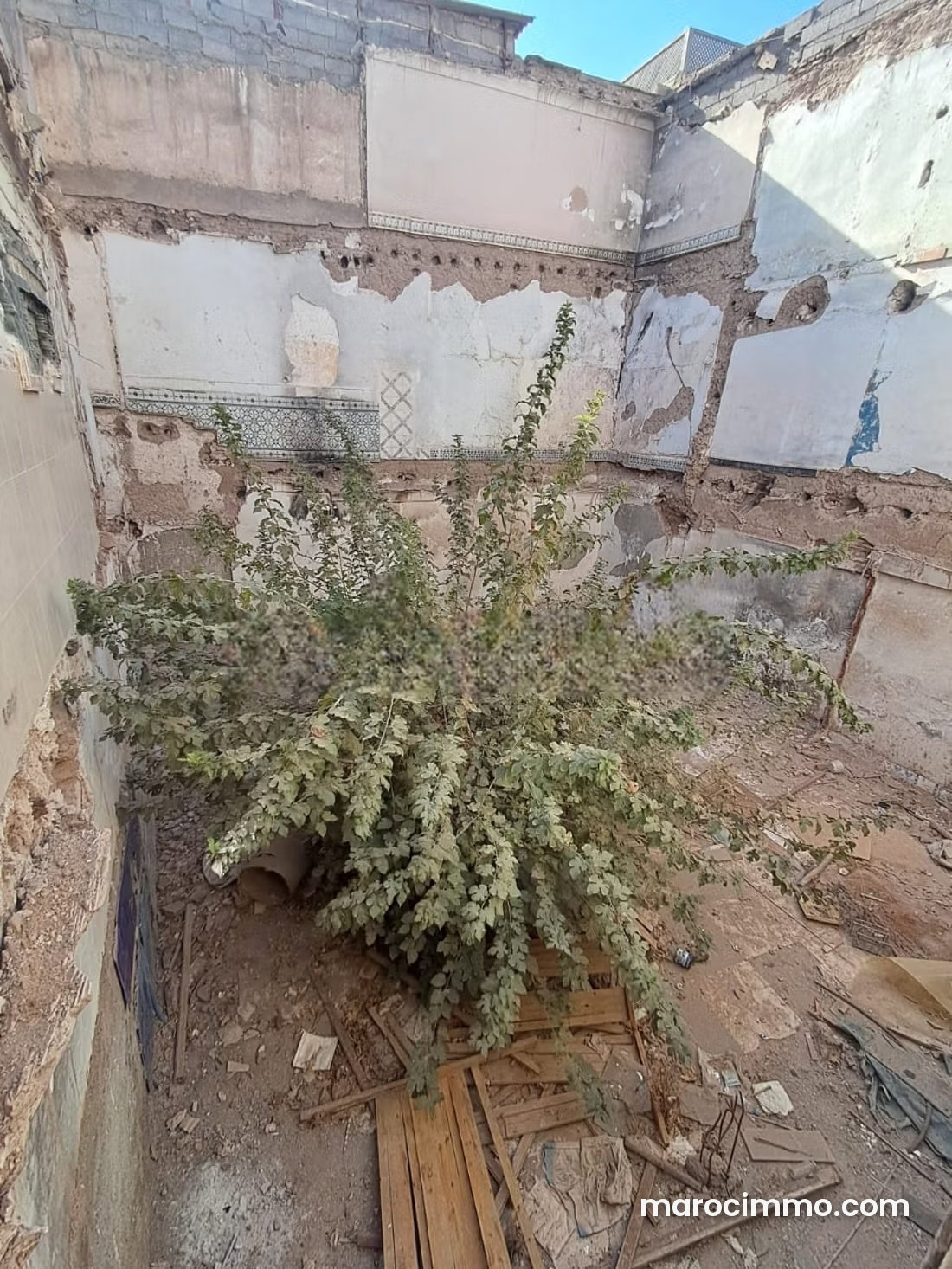 Terrain 120 m² à bâtir au cœur de la Médina de Marrakech — Marrakesh