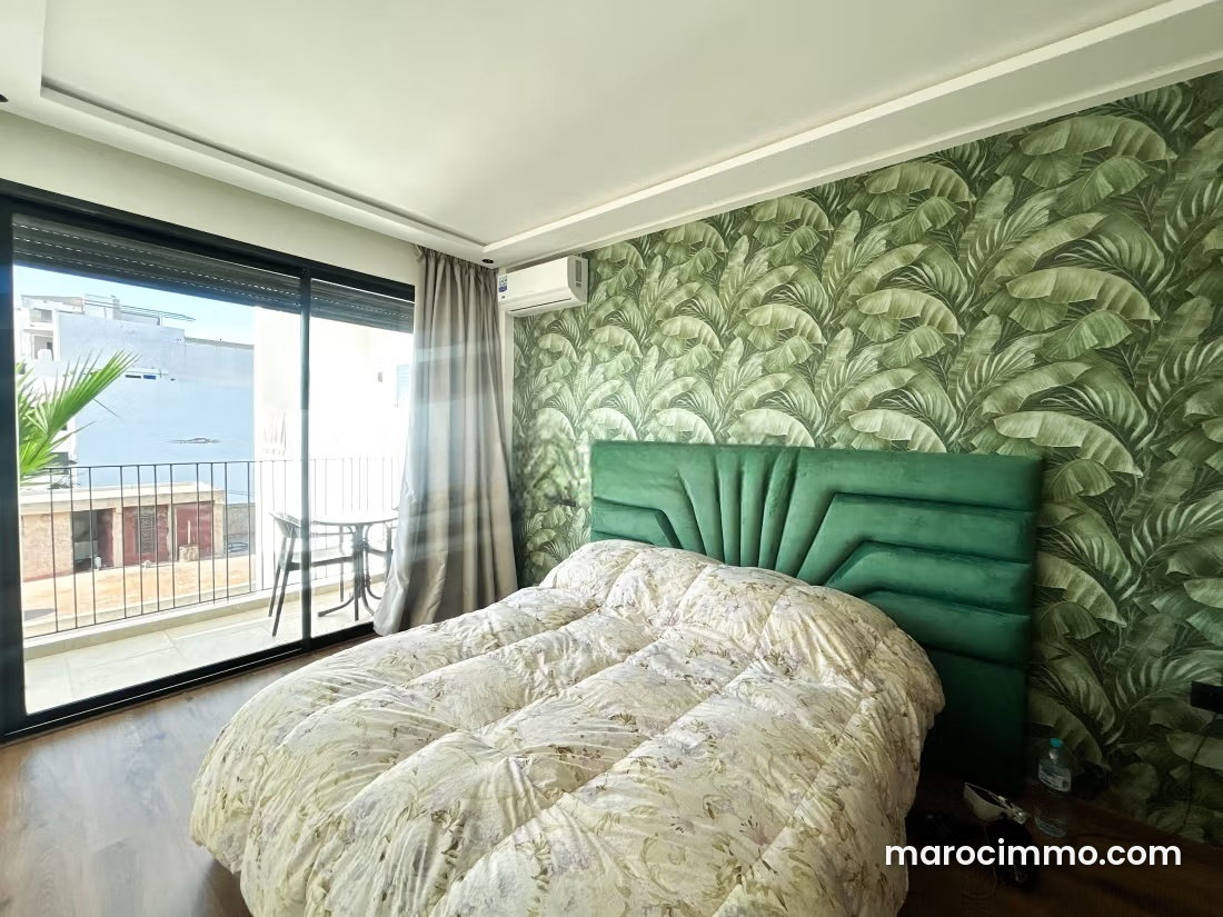 Appartement meublé avec terrasse à louer à Racine Casablanca — Casablanca