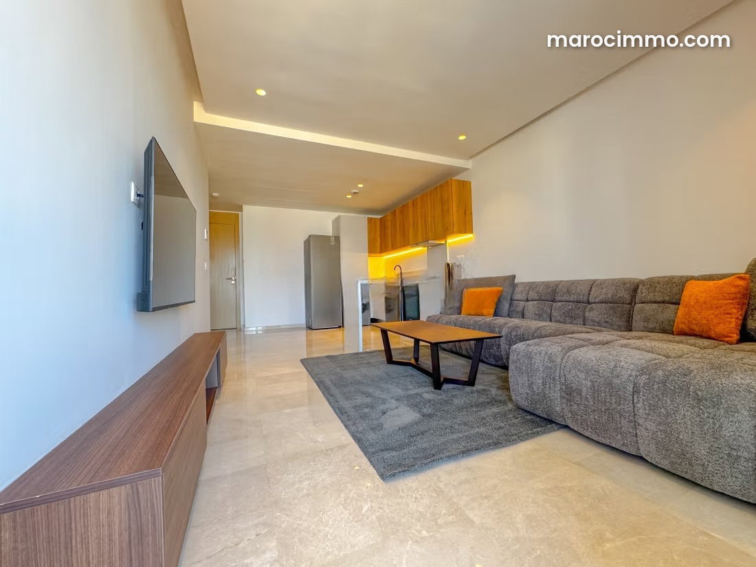 64 sqm Furnished Studio, Casablanca Finance City, High-End Residence — Casablanca
