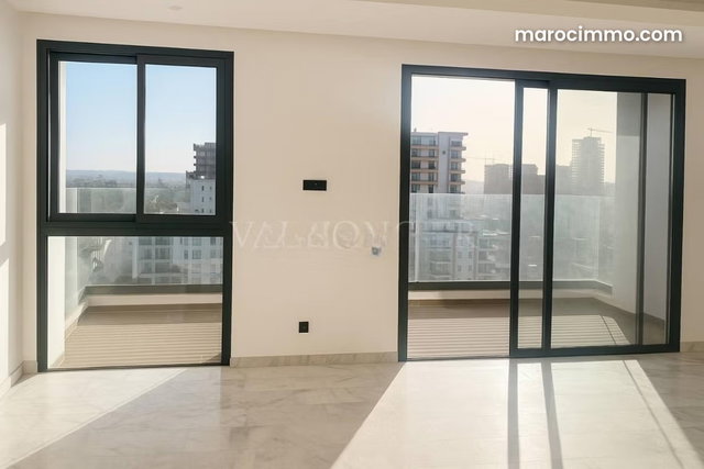 Location sublime appartement avec terrasse 3chambres à Casablanca Finance City — 2