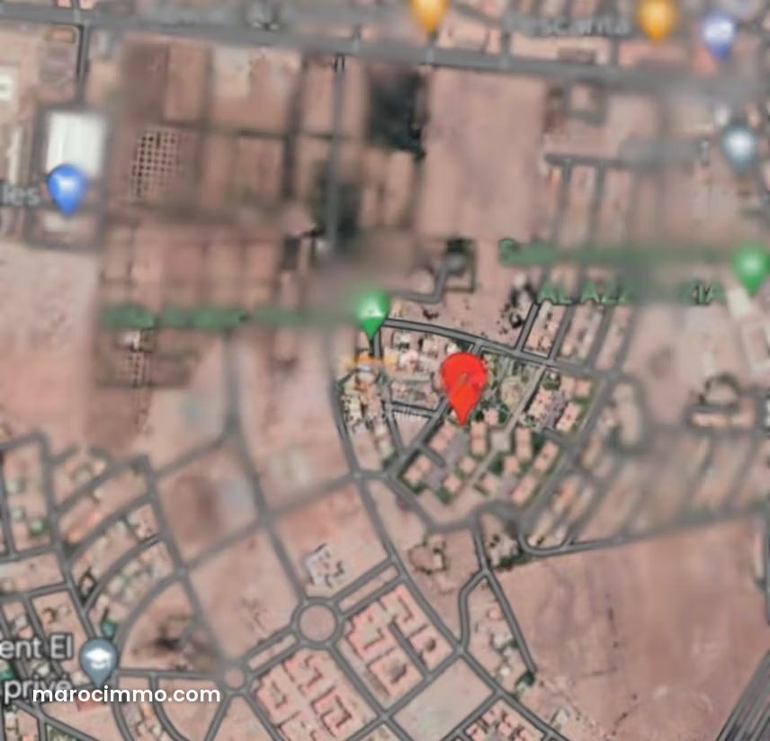 1,000 m² Building Plot in Les Portes de Marrakech — Marrakesh