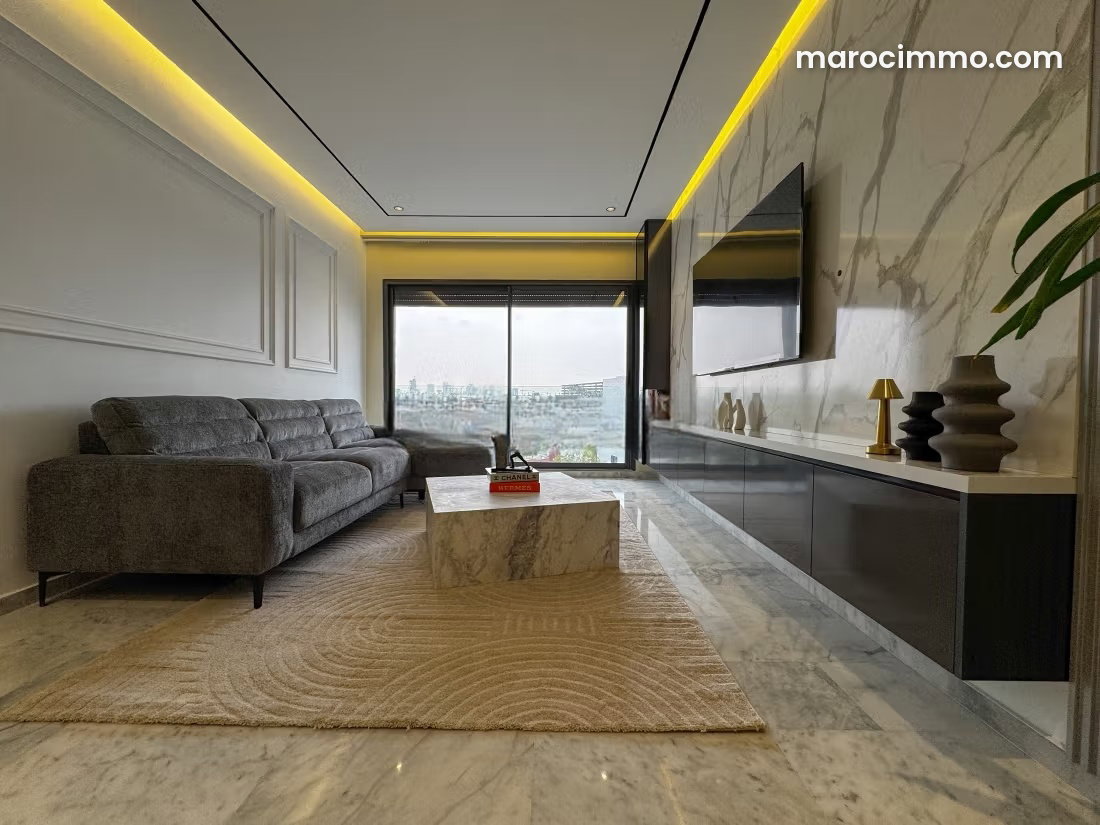 Appartement meublé avec terrasse à Franceville Casablanca — Casablanca