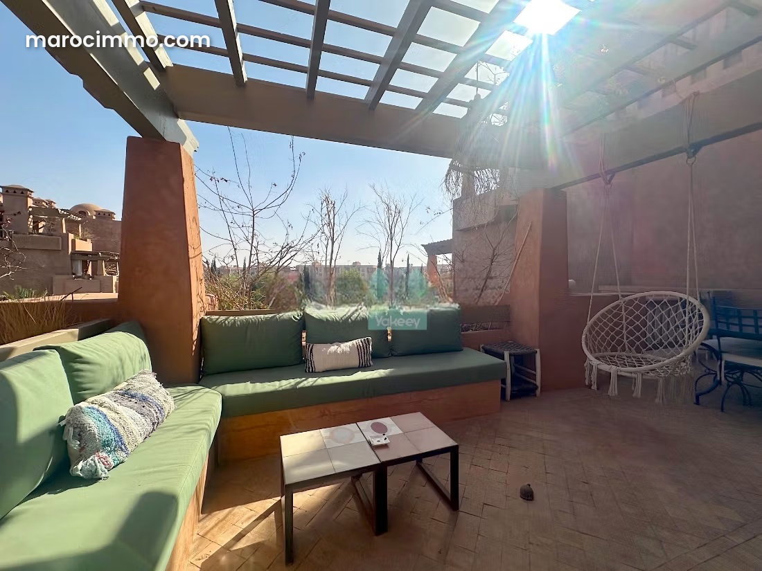 243 m² Apartment, 4 Bedrooms, Terrace and Pool, Agdal, Marrakech — Marrakesh