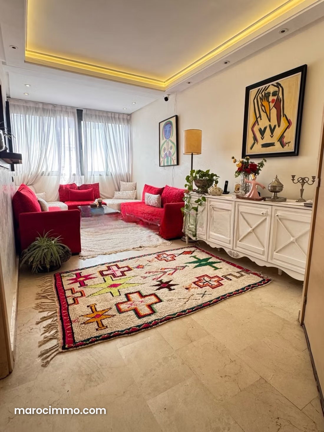 Appartement avec terrasse au dernier étage Maârif Extension Casablanca — Casablanca