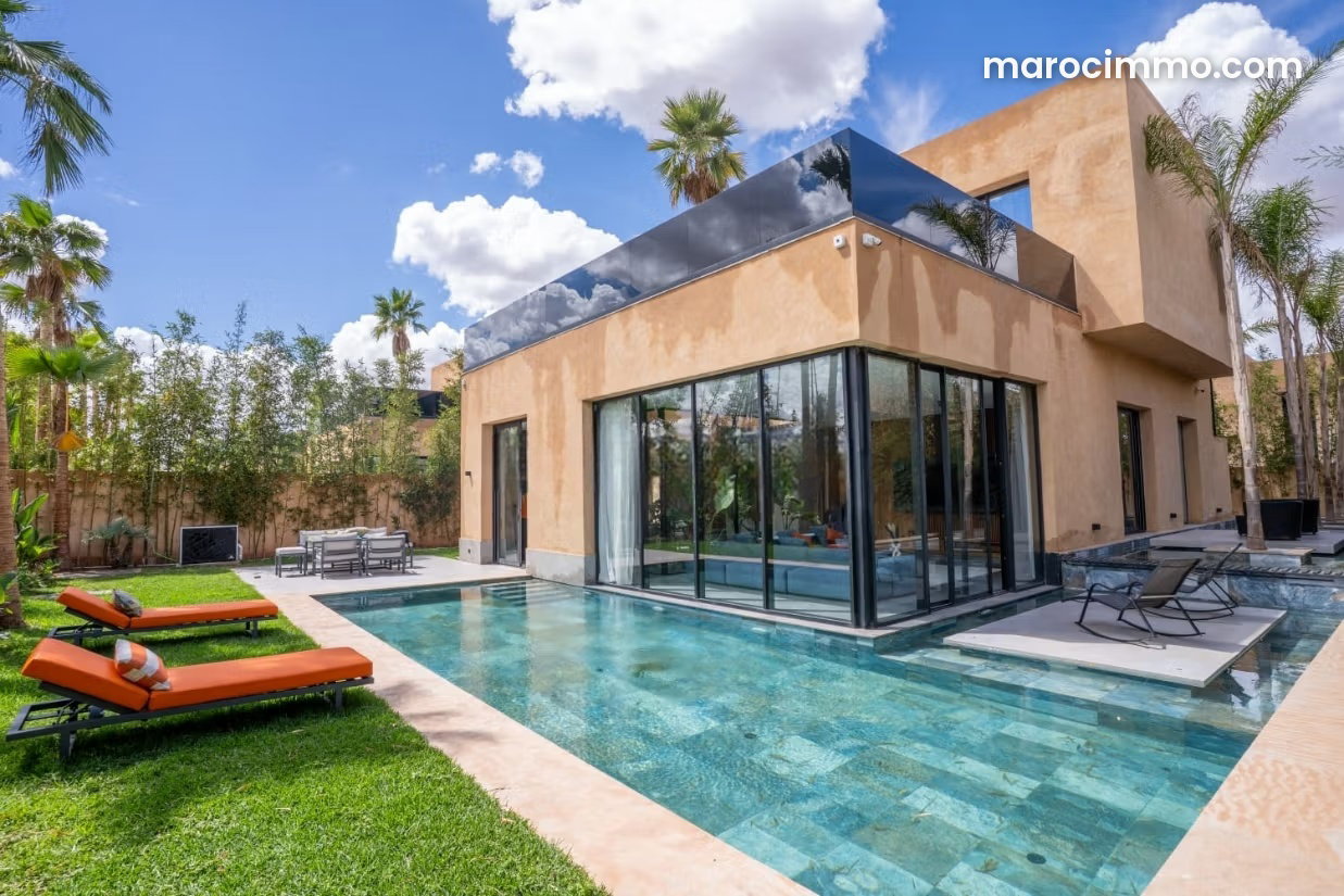 Single-storey villa on Ourika Road, for sale in Marrakech — Marrakesh