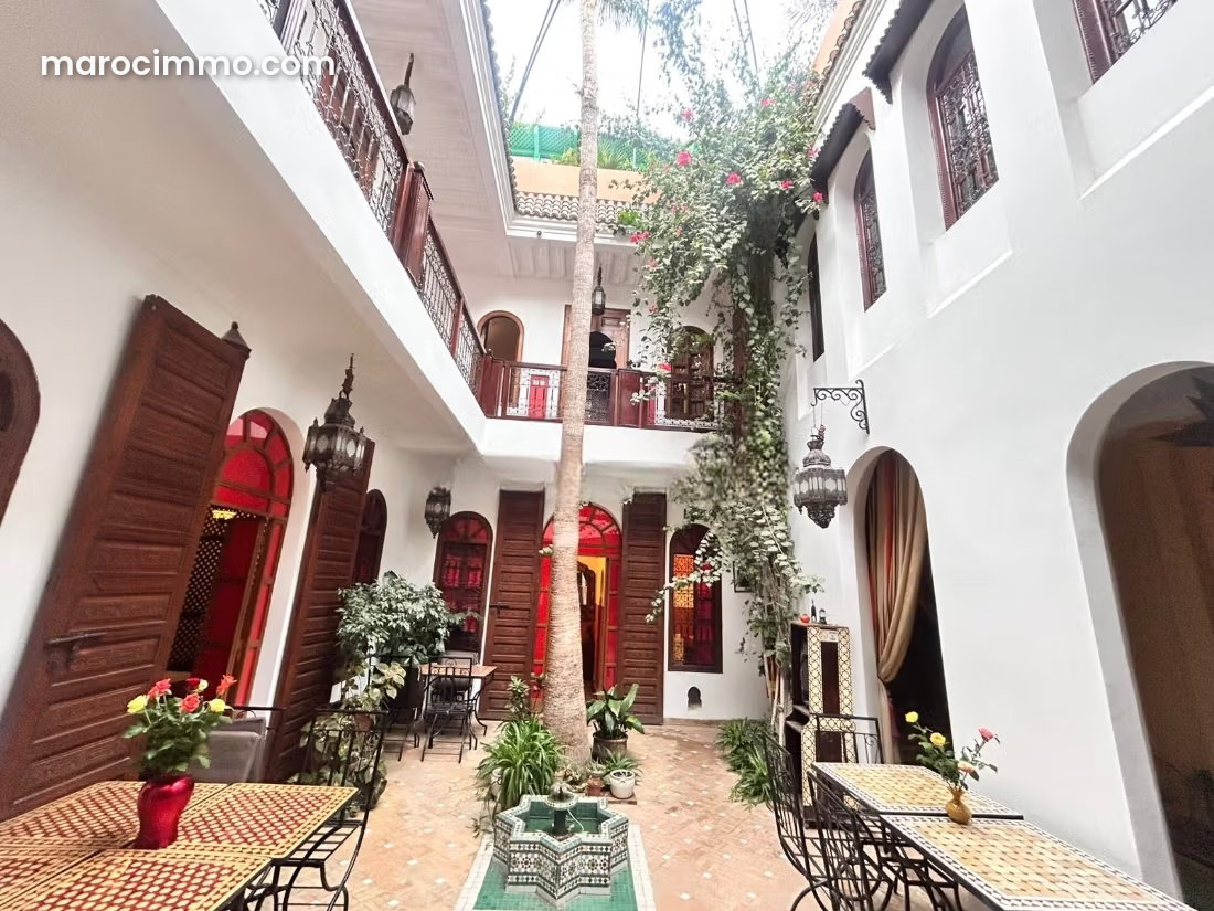 Riad with 6 Suites and Covered Pool, Rmila, Marrakech — Marrakesh