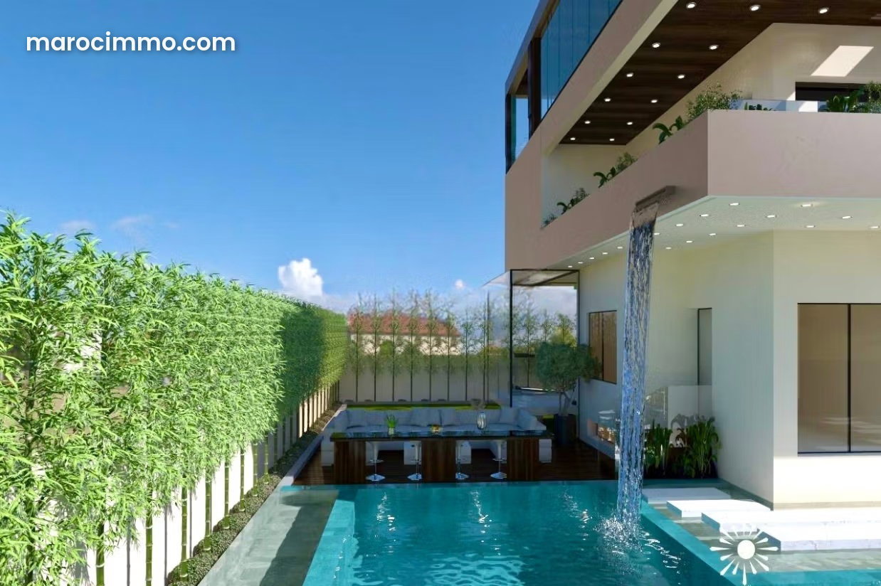 Villa 1000 m², vue mer et montagne, Malabata, Tanger — Tanger