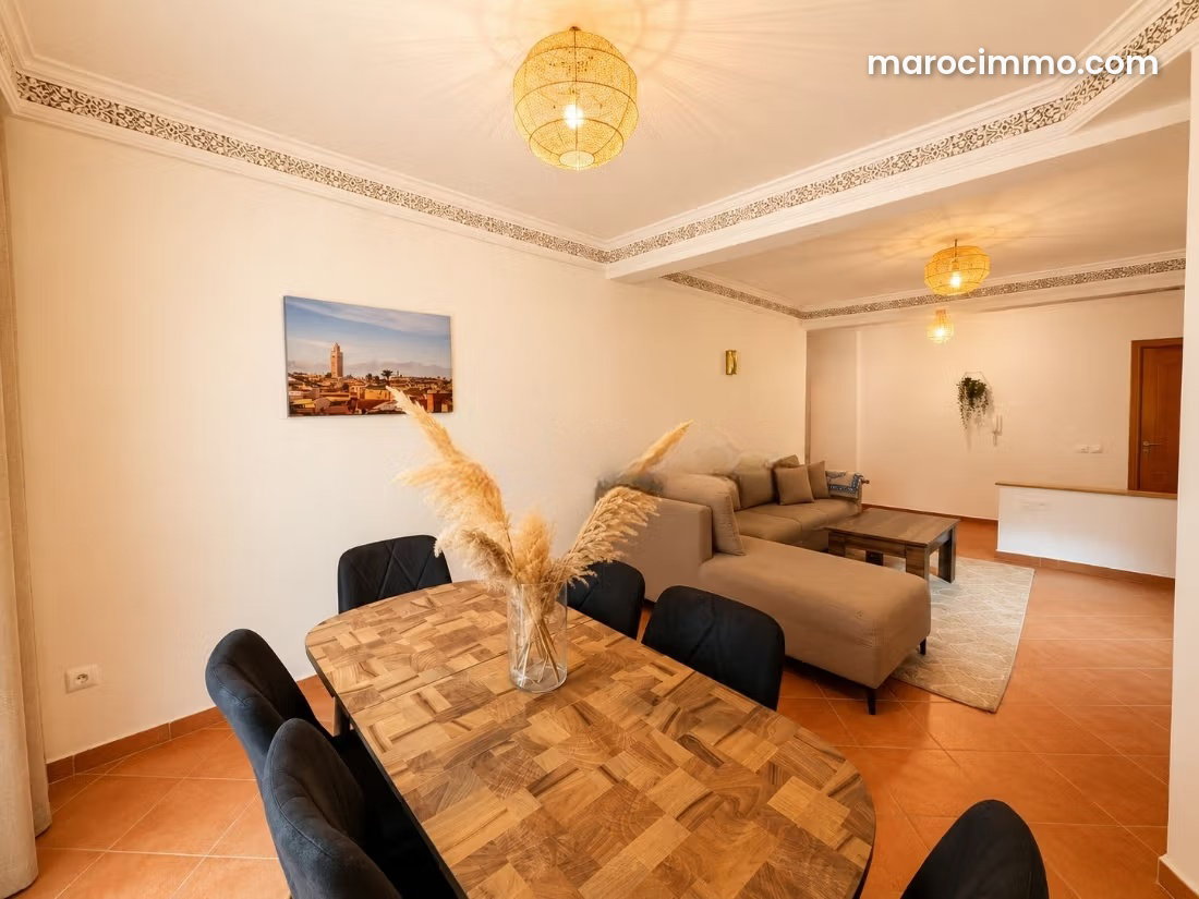 Appartement meublé 2 chambres, Guéliz, Marrakech — Marrakech