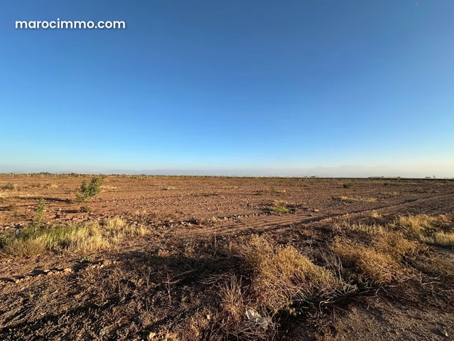 Vente terrain à route du. Orika. Surface de 10500 m² — 2