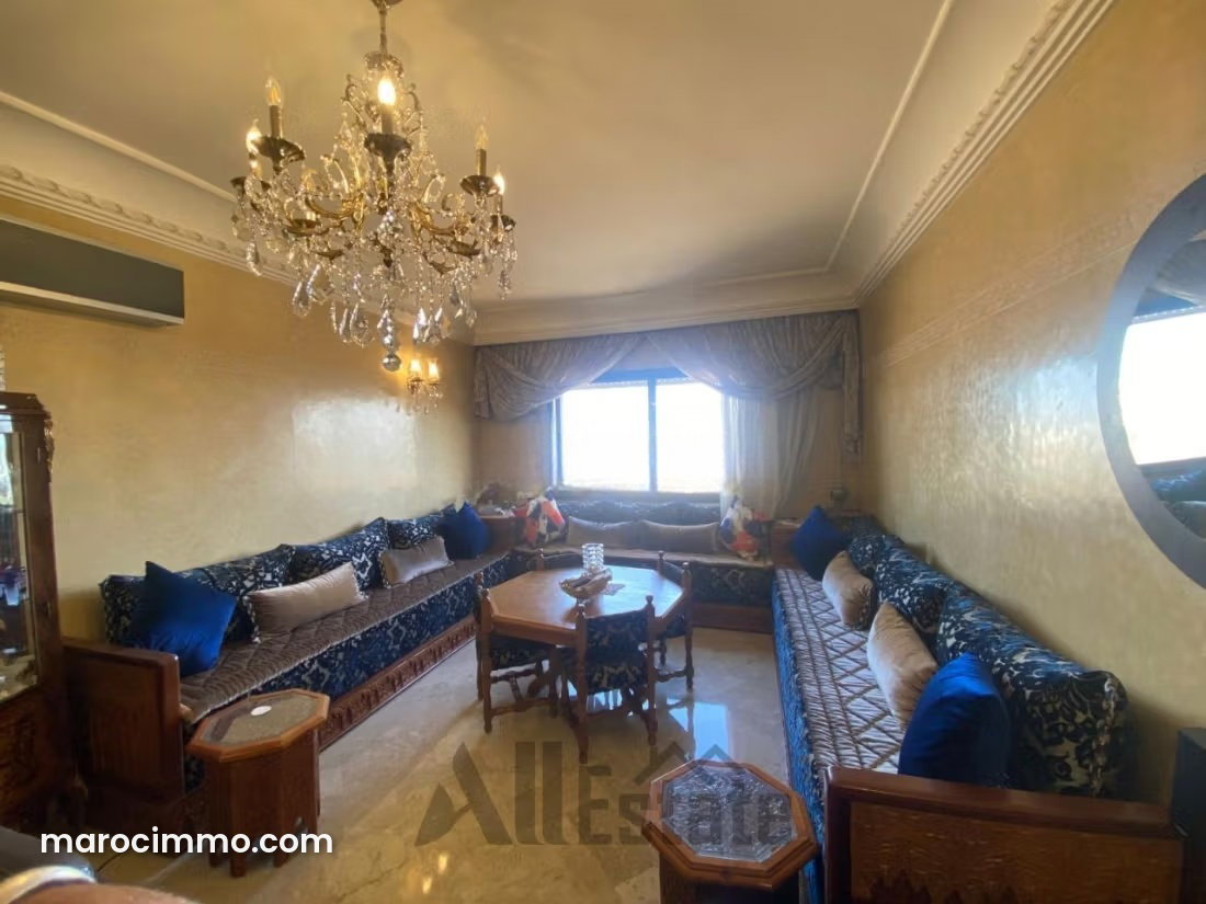 Furnished 3-Bedroom Apartment for Rent in Nassim, Casablanca — Casablanca