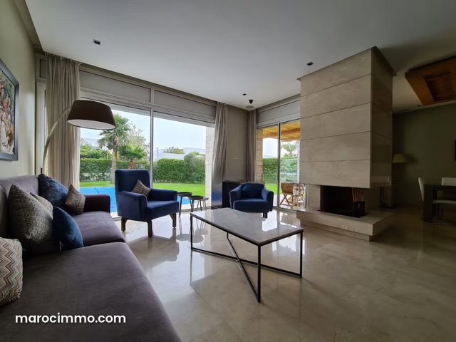 Belle villa moderne meublée à louer à la ville verte — 4