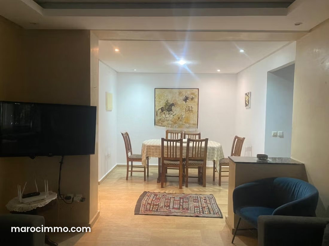 Appartement meublé 96 m² à louer à Agdal Rabat — Rabat