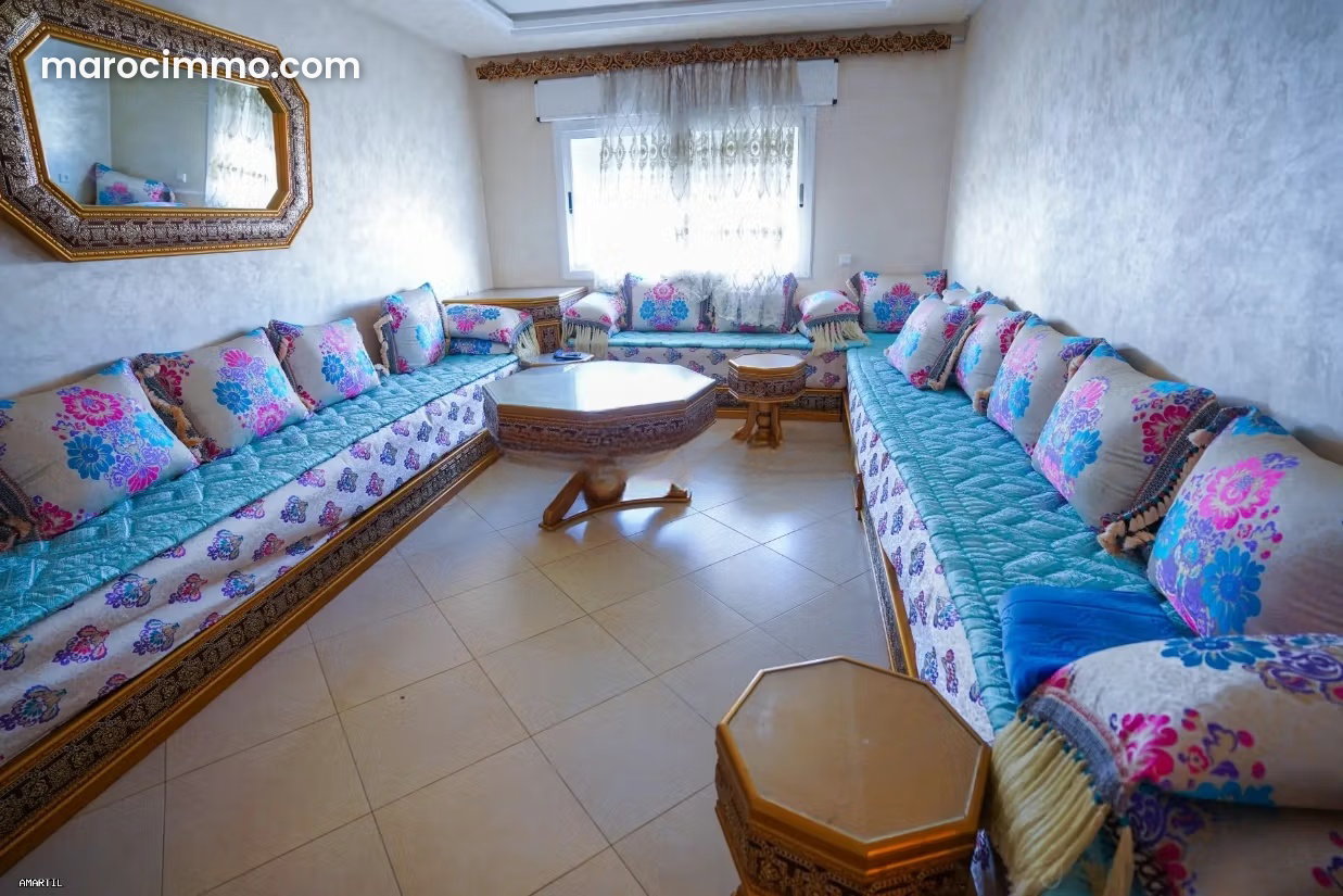 Appartement 2 chambres avec piscine, Martil, location courte durée — Martil