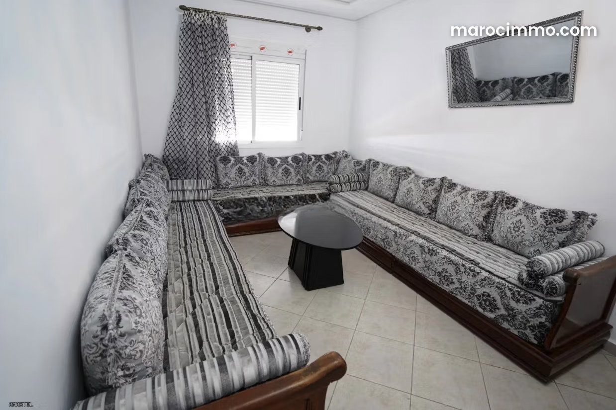 Appartement 2 chambres à louer à Martil, séjour tout confort — Martil