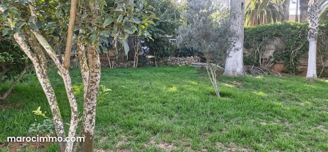 Villa a louer a souissi — 4