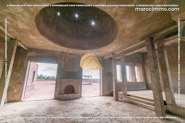 Semi-Finished Villa for Sale on Route d’Amizmiz, 1 Hectare 4000 m², Marrakech — 5