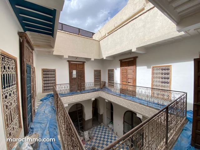 Riad en phase finale de rénovation à Assoual — Marrakesh