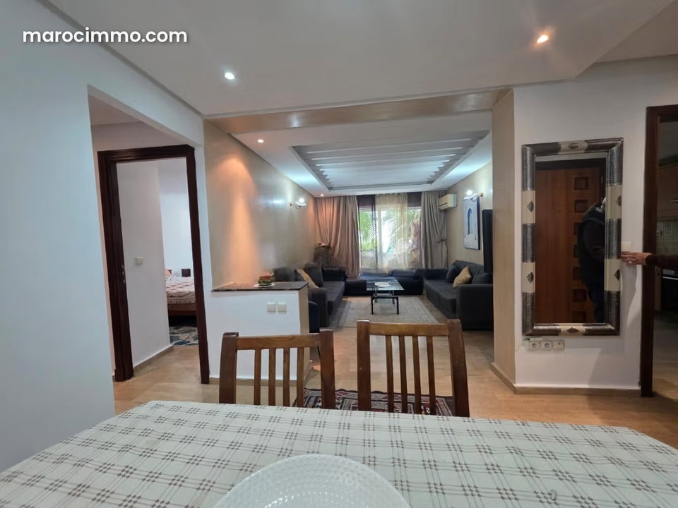 Appartement meublé à louer à l'agdal